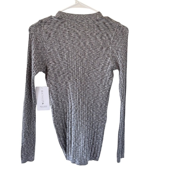 Athleta NEW Revolve Grey Ribbed Cardigan - Picture 3 of 7